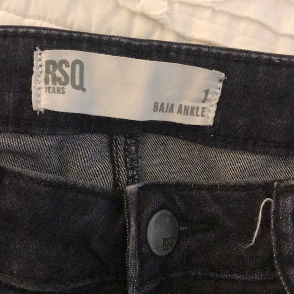 RSQ Baja ankle black jeans com Tillys - Picture 2 of 5